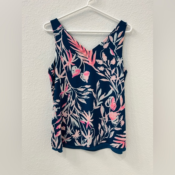 🛑SOLD🛑 Lilly Pulitzer Florin Reversible Top (small) - Excellent - Picture 3 of 5
